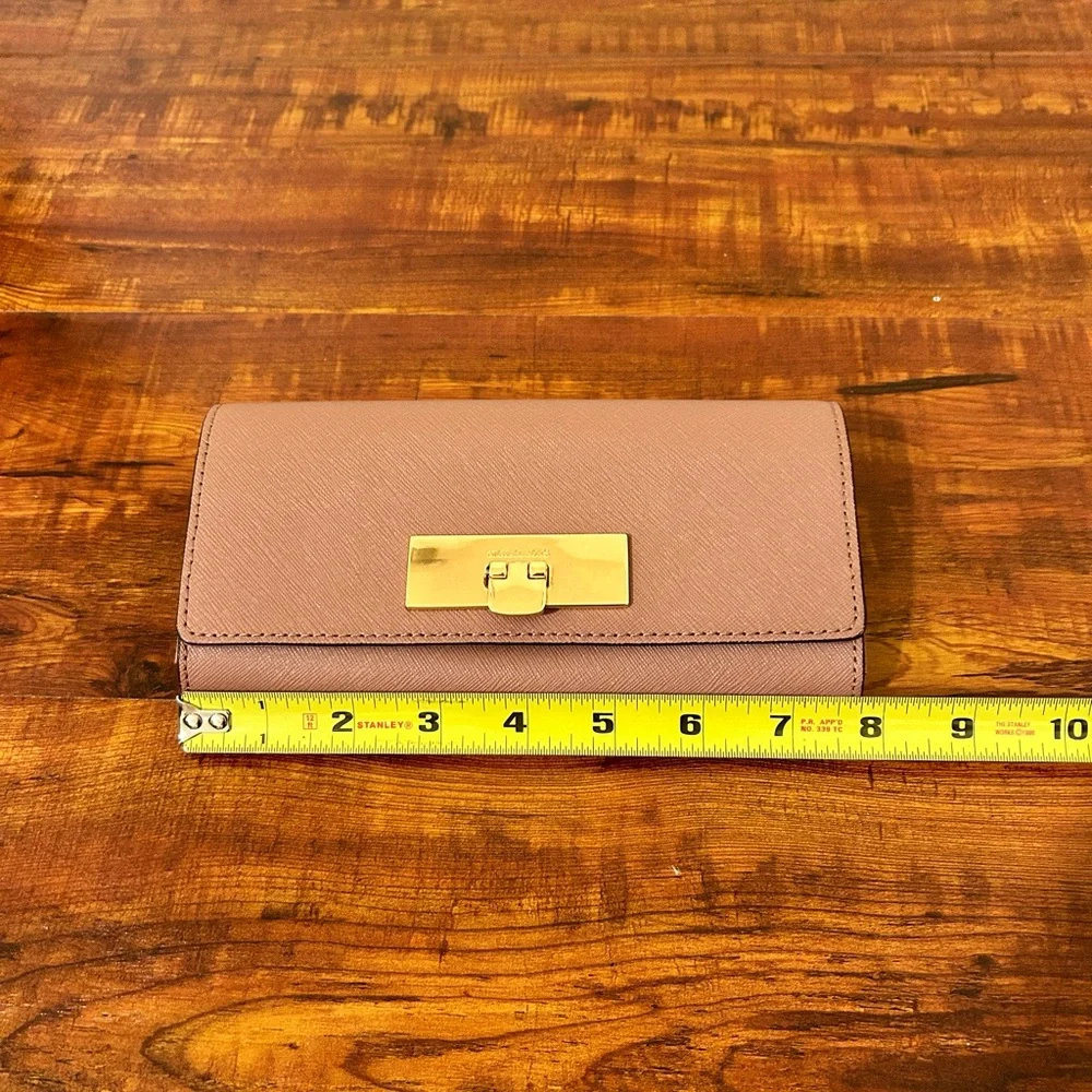 Michael Kors Callie Dusty Rose Wallet(Like New) - Picture 10 of 11